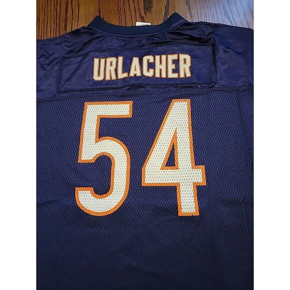 Reebok Brian Urlacher Chicago Bears Football Jersey Youth XL 18-20 Boys Kids - Picture 9 of 9